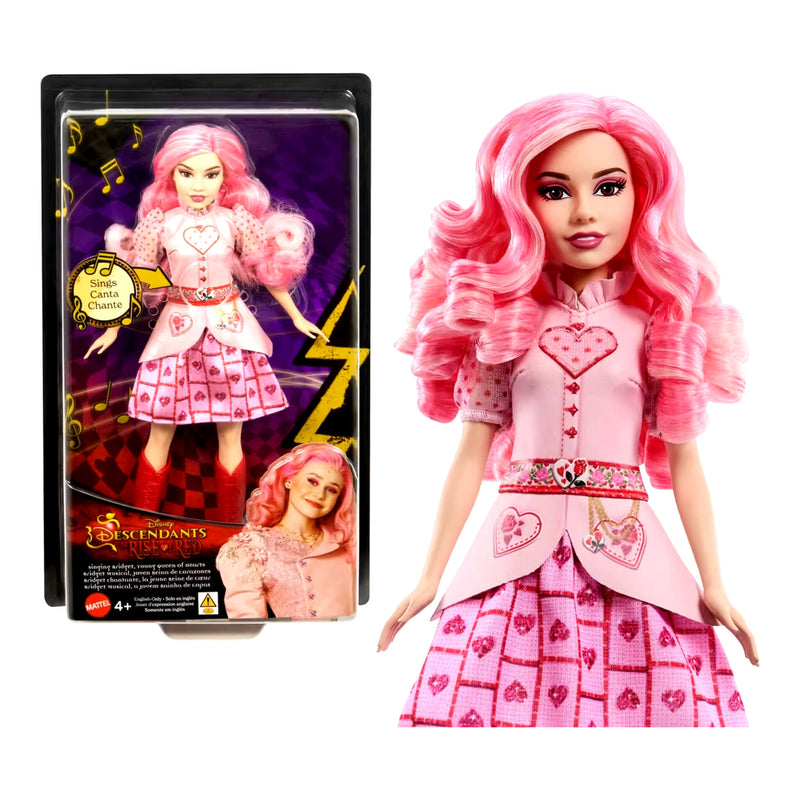 Disney Descendants Red Singing Bridget Young Queen Hearts