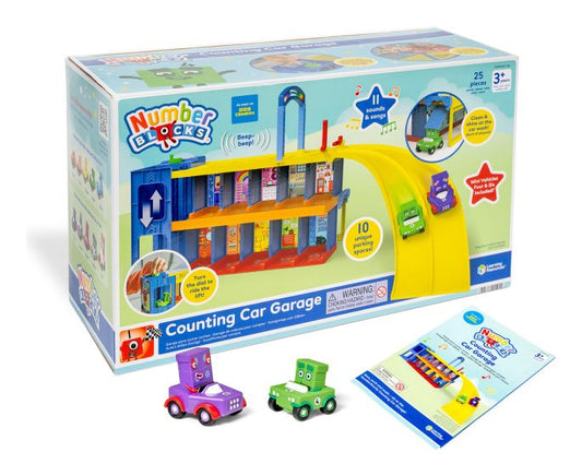 Numberblocks Counting Car Garage