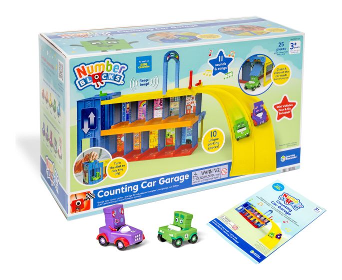 Numberblocks Counting Car Garage