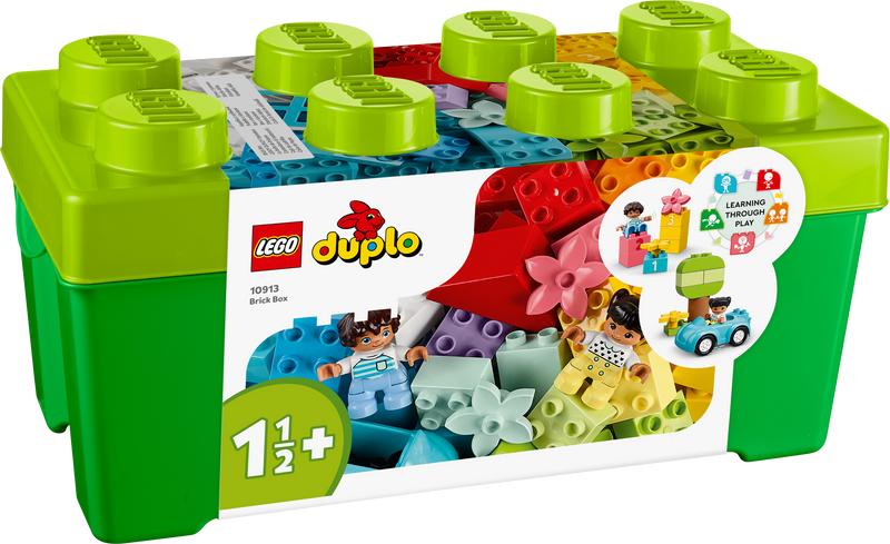 Lego Duplo 10913 Brick Box Playset for Toddlers Ages 18 Months and Up collectible from Curious Minds
