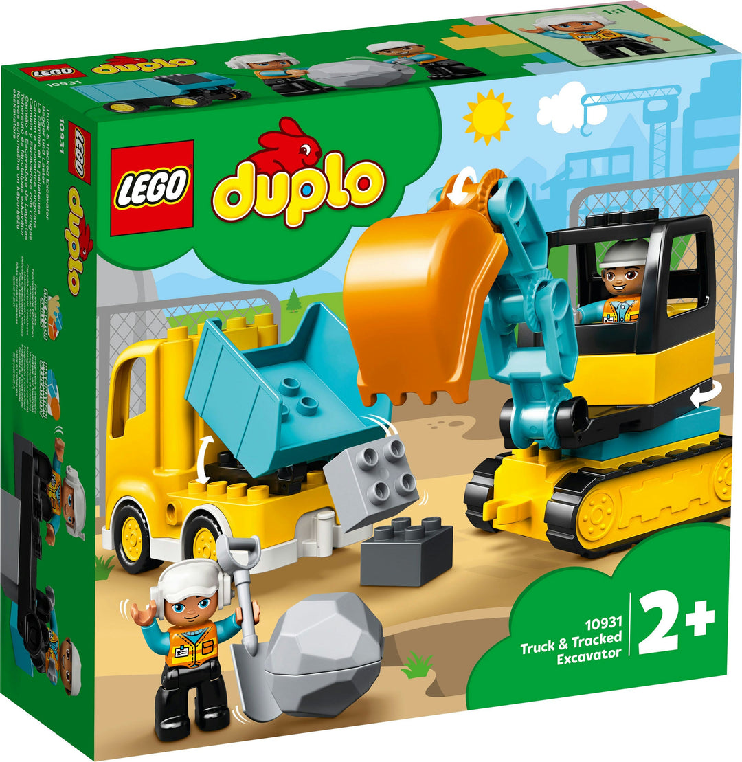 Lego Duplo 10931 Truck and Tracked Excavator