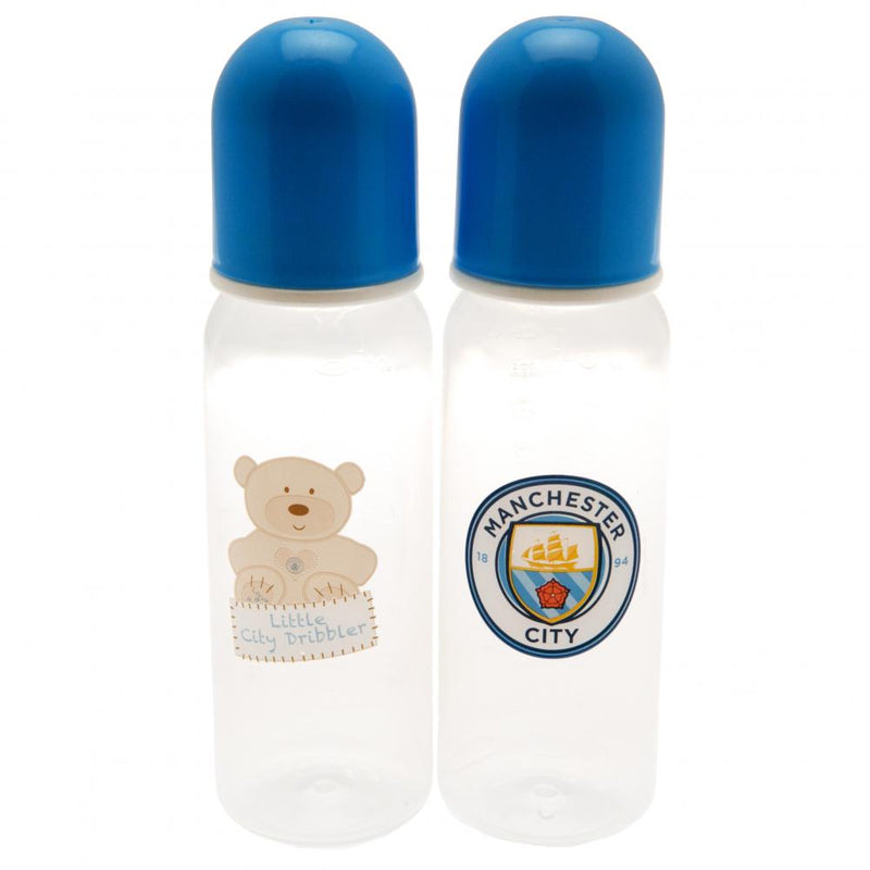 Manchester City FC 2pk Feeding Bottles, alternate view