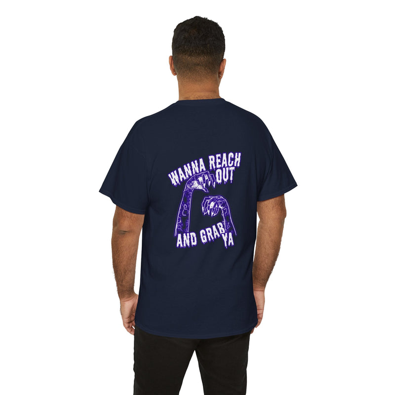 'Abracadabra' Halloween Band Lyric T-Shirt, in display