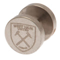 West Ham United FC Stainless Steel Stud Earring, alternate view