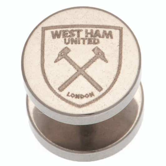 West Ham United FC Stainless Steel Stud Earring collectible from Infinity Collectibles 2026