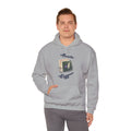 'Crate Digger' Men's Hoodie, side angle