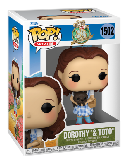 Pop! Vinyl The Wizard of Oz Dorothy with Toto