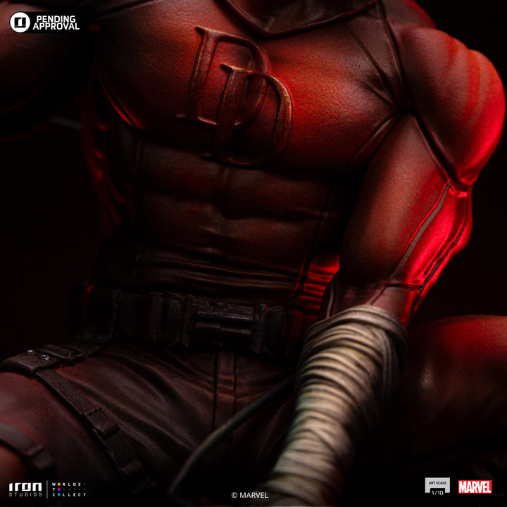 Iron Studios Marvel Comics Daredevil Unleashed 1/10 Deluxe Art Scale Limited Edition Statue