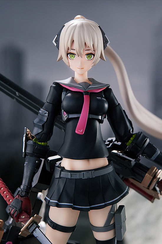 PLAMAX Ichi Heavily Armed High School Girls Plastic Model Kit
