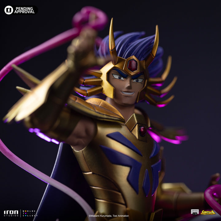 Iron Studios Saint Seiya Cancer Deathmask 1/10 Art Scale Limited Edition Statue