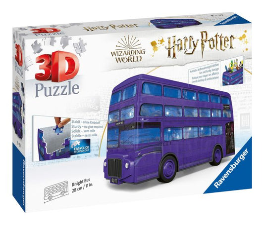 Harry Potter Knight Bus 216 Piece 3D Puzzle