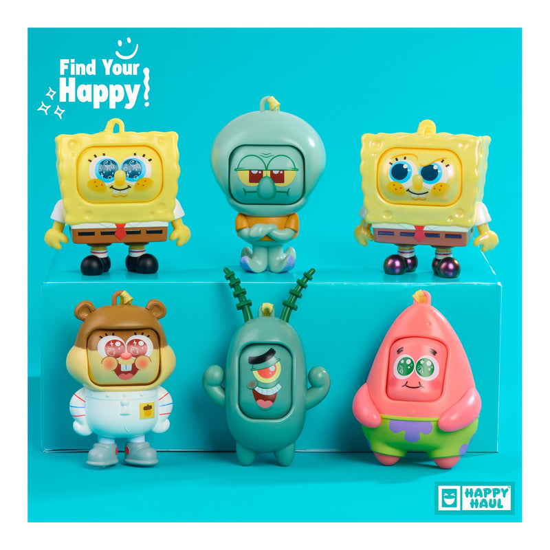 Happy Haul Spongebob Many Moods Fig Clips Ons
