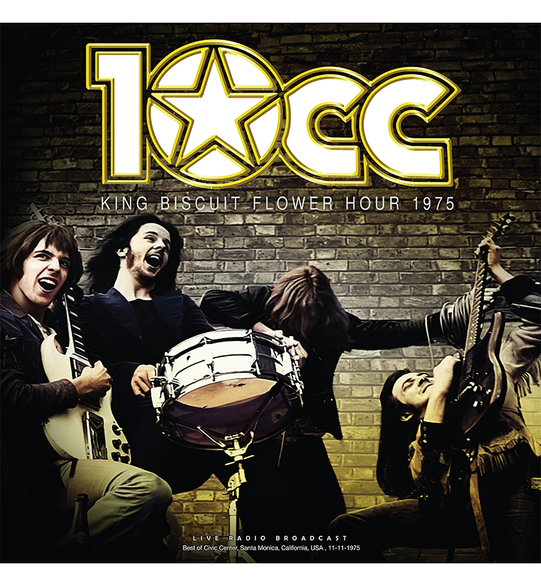 10cc – King Biscuit Flower Hour 1975 (Limited Edition 12-Inch Album on 180g Transparent Orange Vinyl), alternate view