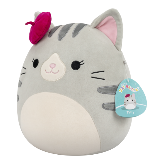 Squishmallows - 12in Med Plush - Tally Cat