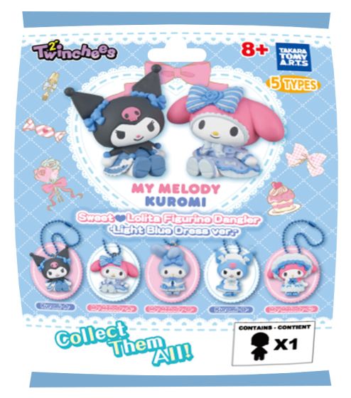 Twinchees My Melody Kuromi Sweet Lolita Danglers