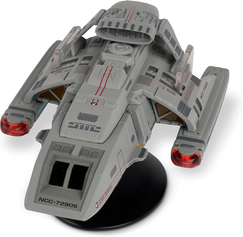 Starfleet Runabout (U.S.S. Orinoco) XL EDITION Model Diecast Shuttle (Eaglemoss / Star Trek), close-up detail
