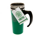 Celtic FC Handled Travel Mug, side angle