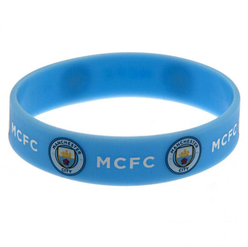 Manchester City FC Silicone Wristband, alternate view