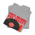 'Vinyl Records Are Groovy' Bold T-Shirt, additional view