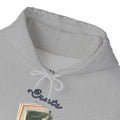 'Crate Digger' Men's Hoodie, showing reverse