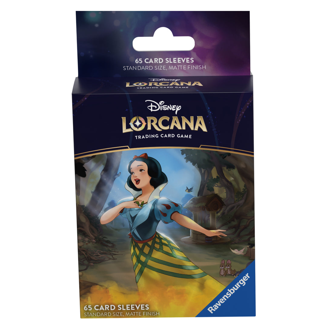 Disney Lorcana Trading Card Game Ursula's Return Card Sleeves - Snow White