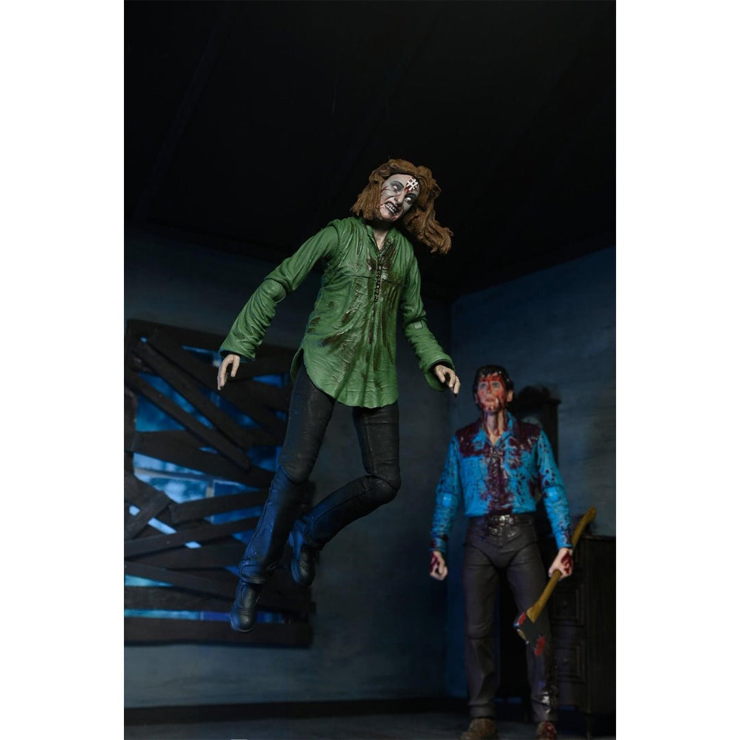 Evil Dead: Bloody Ash and CHeryl Williams Ultimate 7" 2-Piece Scale Action Figures