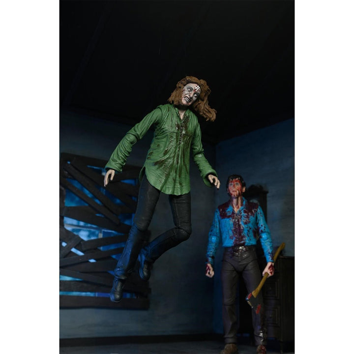 Evil Dead: Bloody Ash and CHeryl Williams Ultimate 7" 2-Piece Scale Action Figures