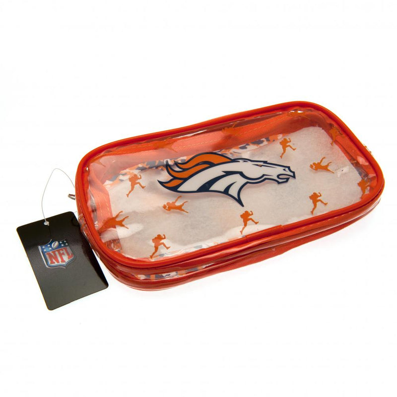 Denver Broncos Pencil Case, close-up detail