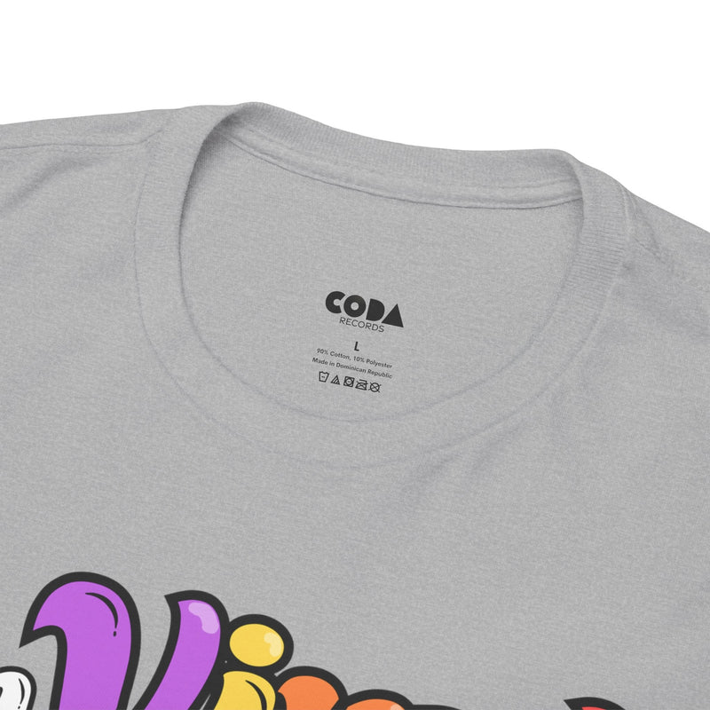 'In Vinyl We Trust' Men's T-Shirt, close-up detail