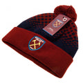 West Ham United FC Fade Ski Hat, side angle