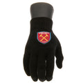 West Ham United FC Knitted Gloves Junior, alternate view