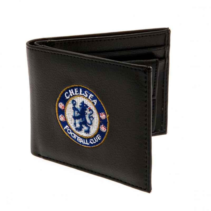 Chelsea FC Embroidered Wallet, side angle