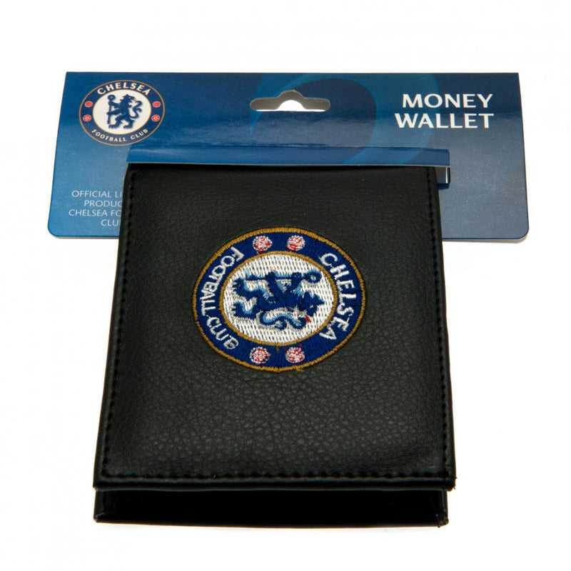 Chelsea FC Embroidered Wallet, close-up detail