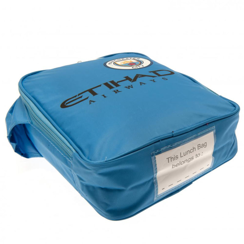 Manchester City FC Kit Lunch Bag, rear view
