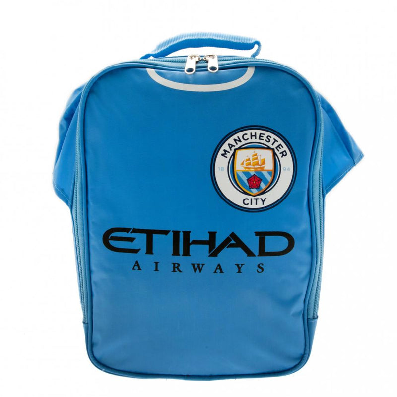 Manchester City FC Kit Lunch Bag, close-up detail