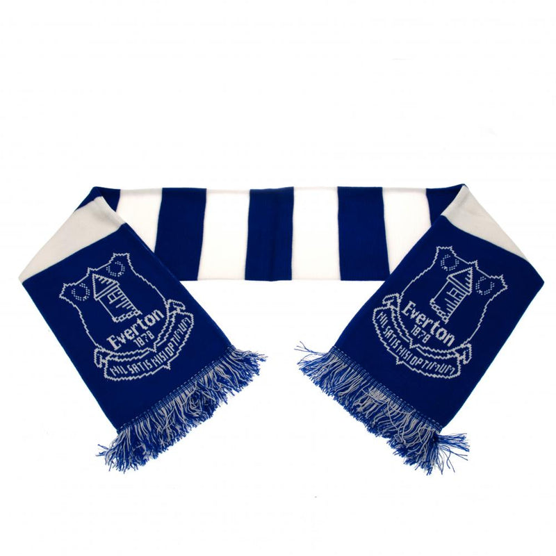 Everton FC Bar Scarf, side angle