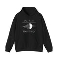 'Life Sounds Better on Vinyl' Men's Hoodie, rear view