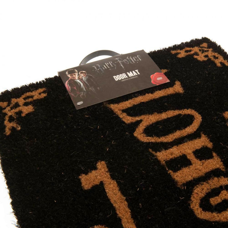 Harry Potter Doormat Alohomora, side angle
