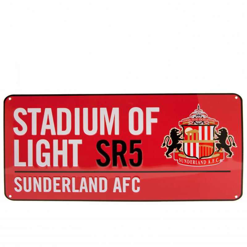 Sunderland AFC Colour Street Sign collectible from Infinity Collectibles 2026
