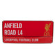 Liverpool FC Colour Street Sign