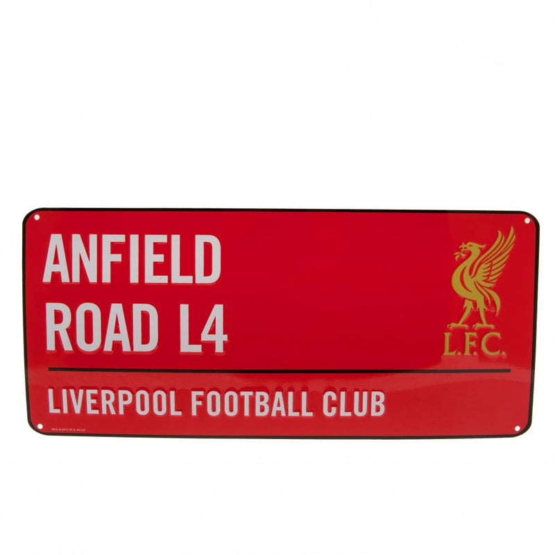 Liverpool FC Ultimate Fan Bundle - Liverpool FC Colour Street Sign