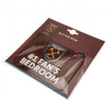 West Ham United FC Bedroom Sign No1 Fan, side angle