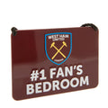 West Ham United FC Bedroom Sign No1 Fan collectible from Infinity Collectibles 2026