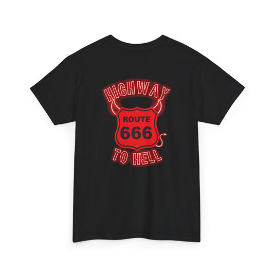 'Highway to Hell' Lyric T-Shirt collectible from Coda Records