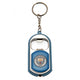 Manchester City FC Bottle Opener Keyring with Torch