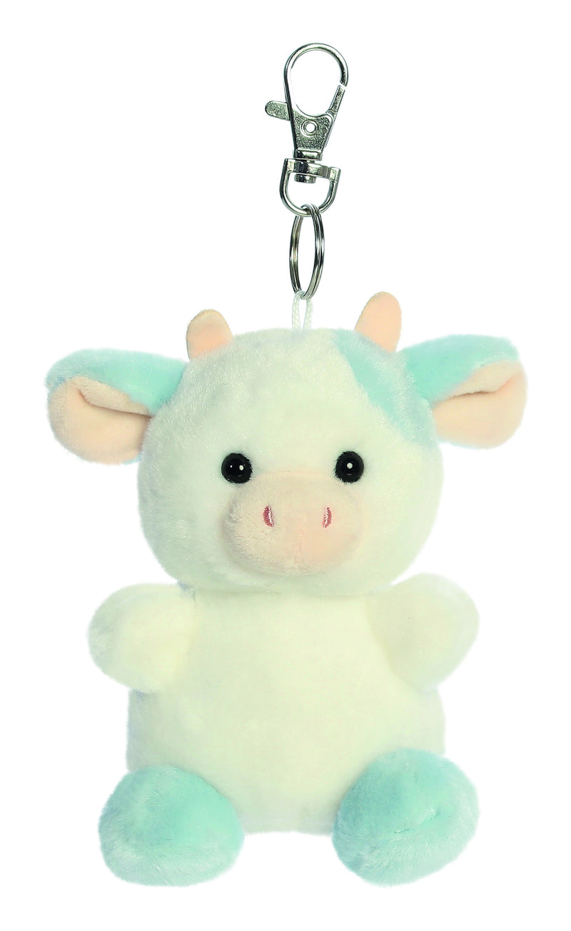 Palm Pals 4" Skyla Blueberry Cow Keyring