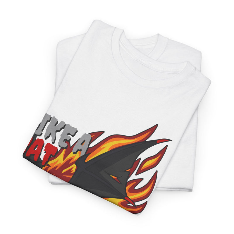 'Like a Bat Out of Hell' Men's T-Shirt, size reference