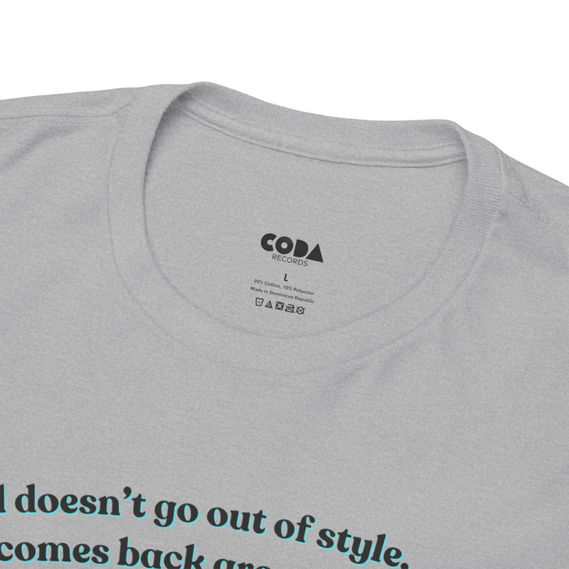 'Vinyl Doesn't Go Out Of Style' Men's T-Shirt, product detail