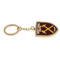 West Ham United FC Crest Keyring, alternate view
