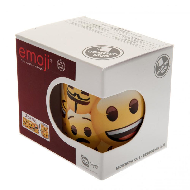 Emoji Mug Icons, close-up detail